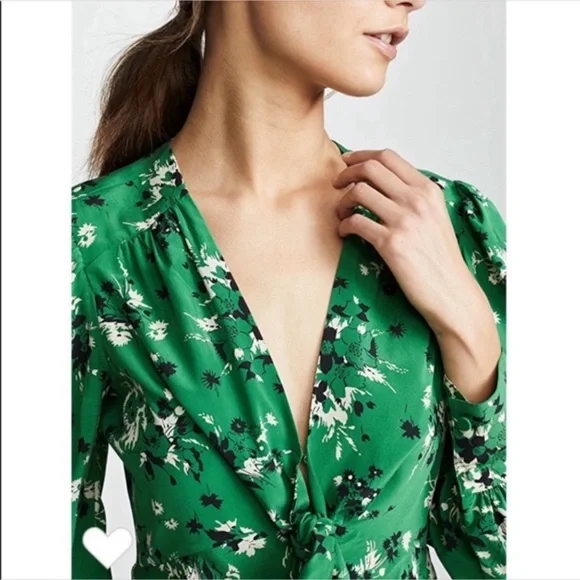 VERONICA BEARD Amber Midi Dress Sz 4 - Picture 5 of 6